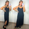 VESTIDO FLUIDO - NEGRO