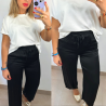PANTALÓN RASO - NEGRO PANTALÓN RASO - NEGRO