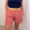 SHORT FLUIDO - CORAL