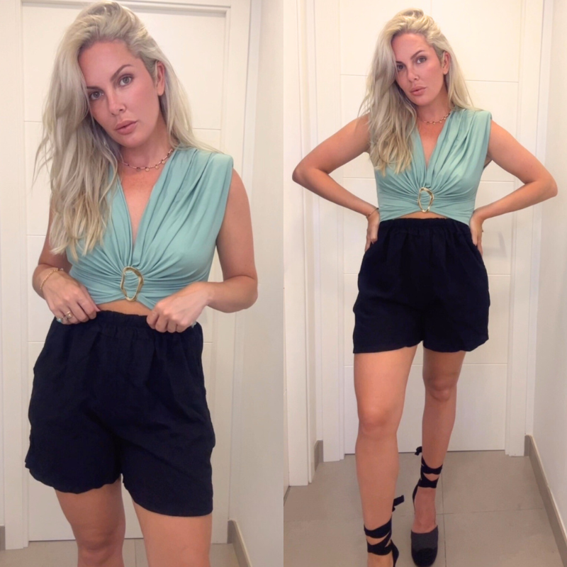 SHORT FLUIDO - NEGRO SHORT FLUIDO - NEGRO