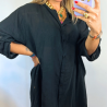 VESTIDO CAMISERO - NEGRO VESTIDO CAMISERO - NEGRO